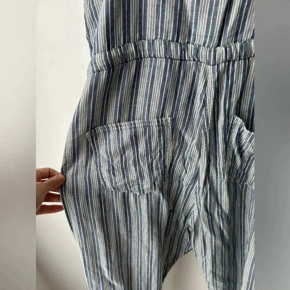 Sea New York stripes cotton overall - Picture 7 of 10